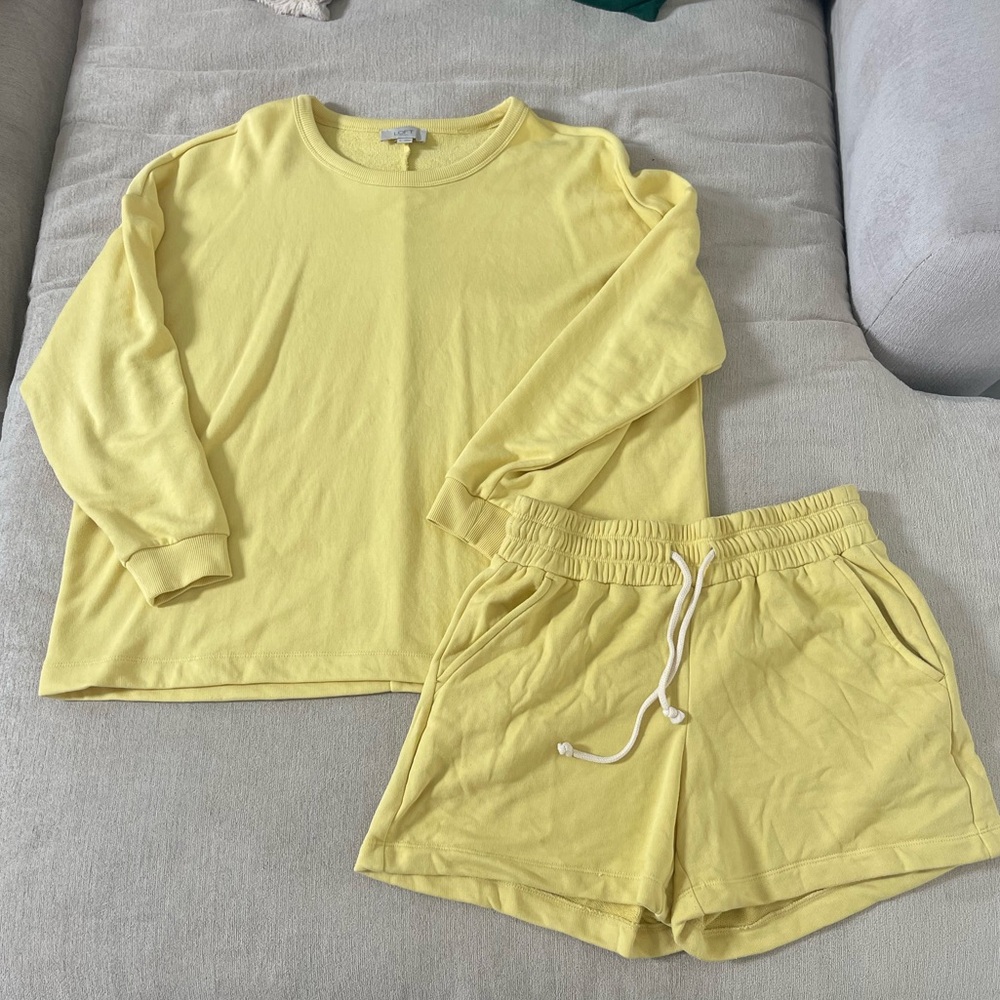 Yellow Summer Comfy Set